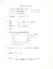 Archival Document
